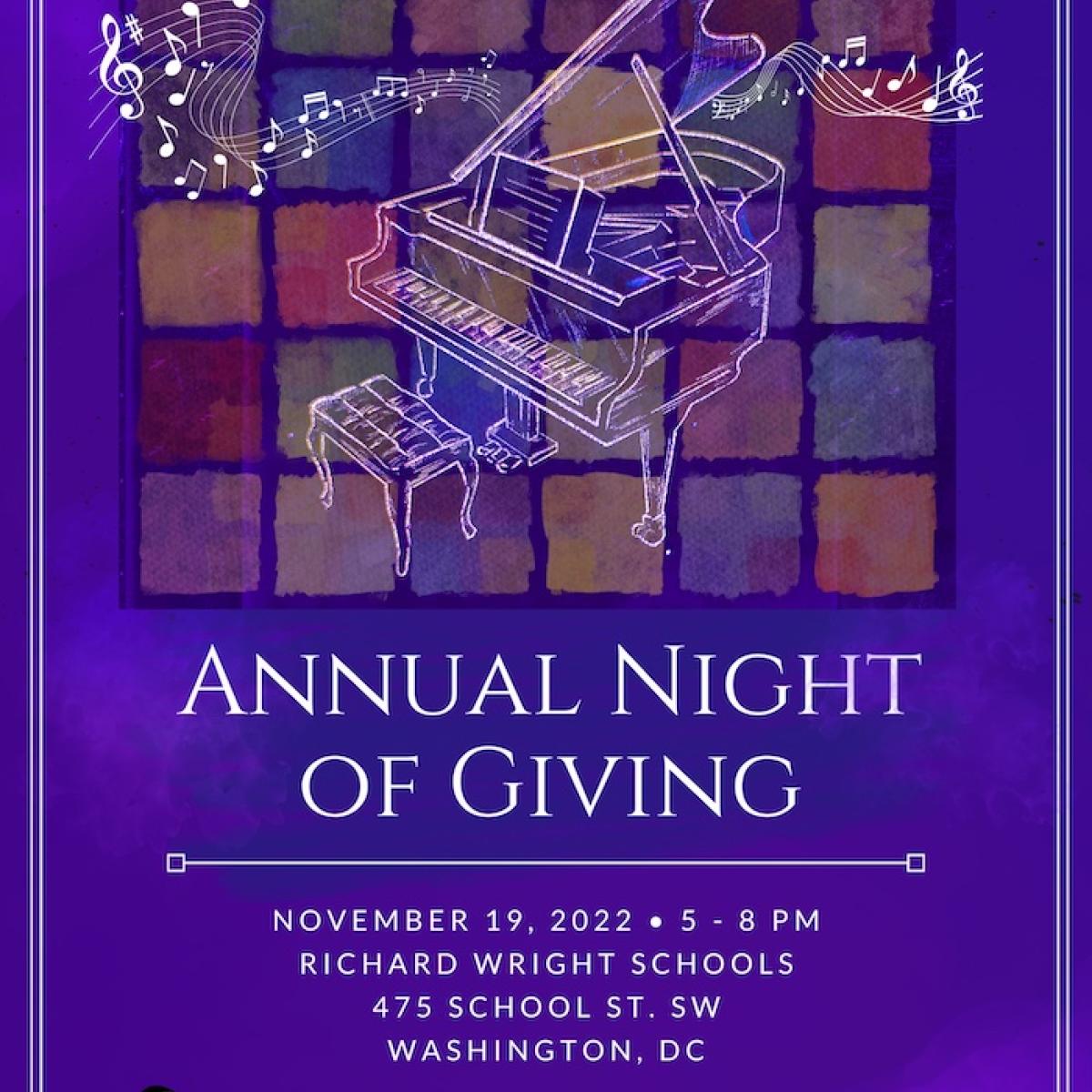 Annual Night of Giving Richard Wright PCS
